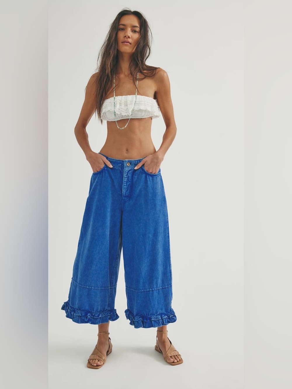 We The Free Love Me Not Bloomer Jean🔥 XS Oversized waist size18 read description